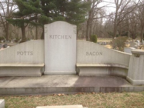 Poor Bacon. They never managed to cure him.