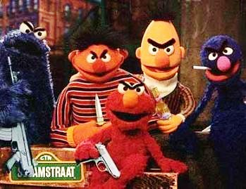 Today, Sesame Street is brought to you by the letters A, K and the number 47.