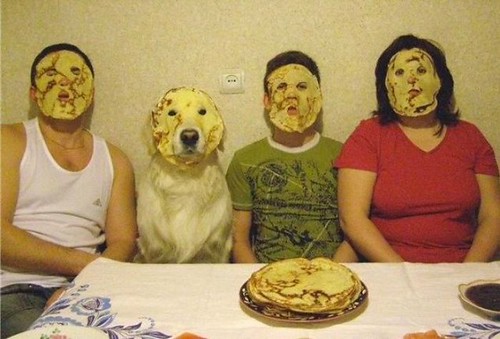 No more please, gran. We couldnt face another pancake.